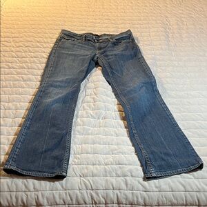 Banana Republic Blue Flare Women's Jeans Size 6P.